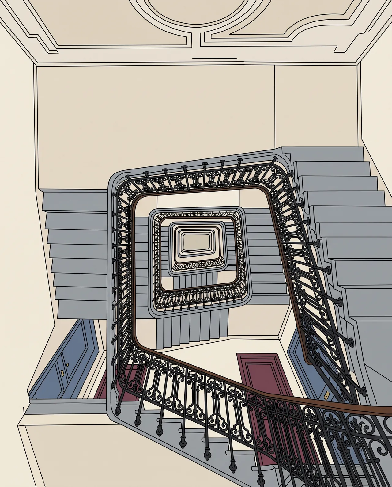 L'escalier