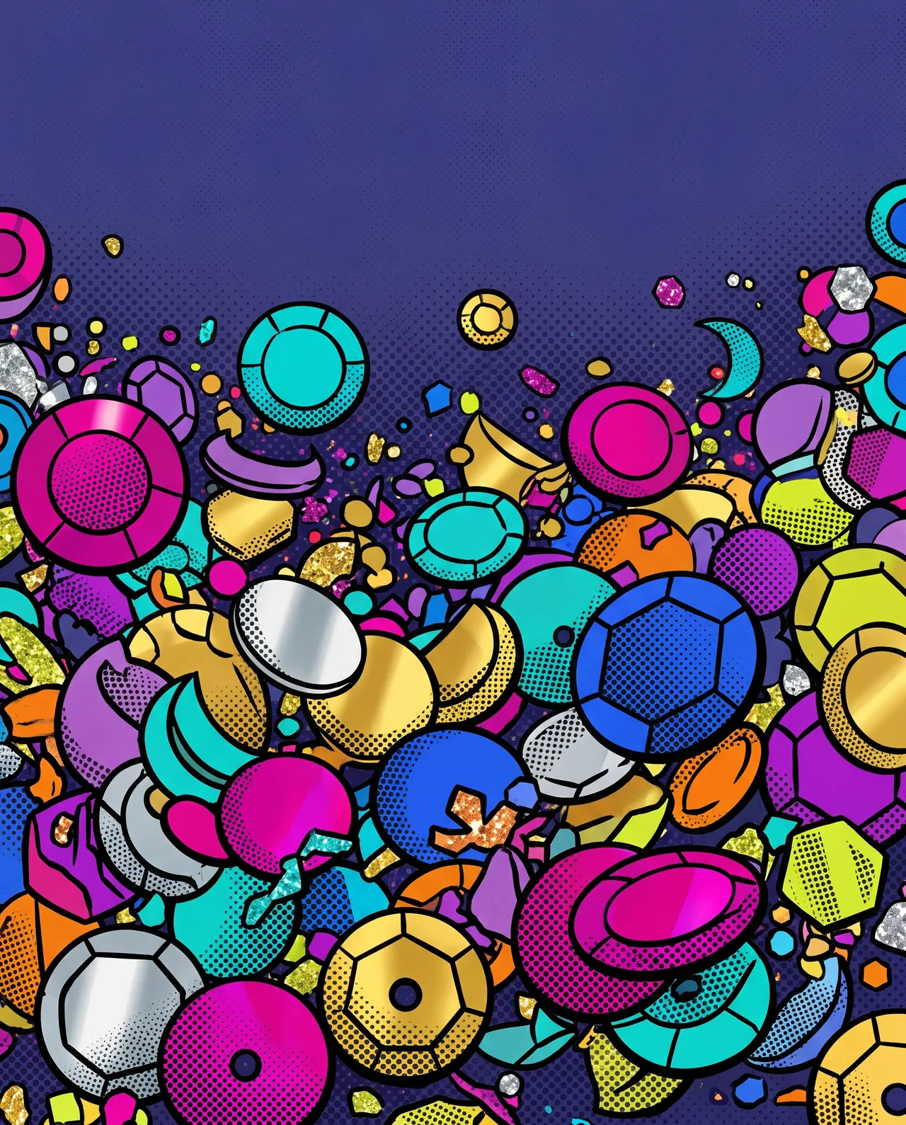 Les paillettes